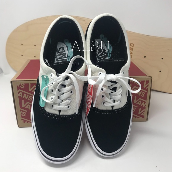 VANS Comfycush Era Suede Canvas Black Mars W - Picture 4 of 8